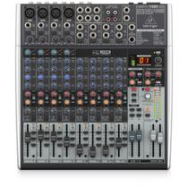 Mixer Behringer Xenyx X1622USB de 12 canais com USB e efeitos