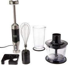 Mixer Black + Decker 3 em 1 Prata e Preto 600W - MK600