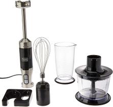 Mixer Black + Decker 3 em 1 Prata e Preto 600W - MK600