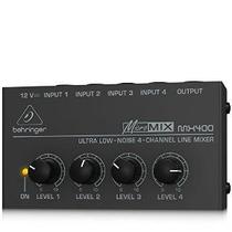 Mixer Compacto Behringer Micromix Mx400 Mixer Compacto Behringer Micromix Mx400
