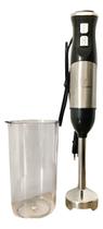 Mixer De Alimentos Inox Potente 1000w + Copo 600ml Cor Cinza