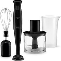 Mixer De Alimentos Preto Turbo Chef MIX20 200W 3 Em 1 Copo 700ml Elgin 110V Mixer De Alimentos Preto Turbo Chef MIX20 200W 3 Em 1 Copo 700ml Elgin 110V