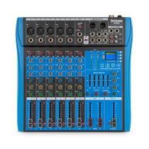 Mixer de Áudio BEKBOES MG60S - 6 Canais com Phantom Power 48V