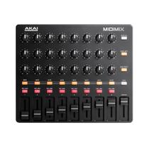 Mixer de Áudio Controlador MIDI Akai MIDIMIX USB 8 Faders de Linha + 1 Master 24 Knobs 3 por Canal Compacto Mapeamento 1 a 1 Ableton Live Lite Incluso Mixer de Áudio Controlador MIDI Akai MIDIMIX USB 8 Faders de Linha + 1 Master 24 Knobs 3 por Canal Compacto Mapeamento 1 a 1 Ableton Live Lite Incluso