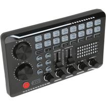 Mixer De Áudio Externo Live Sound Card Celular Tablet E Pc Mixer De Áudio Externo Live Sound Card Celular Tablet E Pc