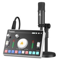 Mixer de áudio MAONO MAONOCASTER AMC2A NEO com microfone XLR
