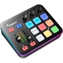 Mixer de Áudio para Jogos MAONO MaonoCaster G1 NEO com Bluetooth e RGB