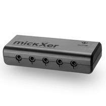 Mixer de Áudio Passivo MyVolts mickXer 5 Vias com Filtro de Ruído Mixer de Áudio Passivo MyVolts mickXer 5 Vias com Filtro de Ruído