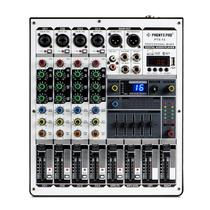 Mixer de Áudio Phenyx Pro PTX-15 com Interface USB 4 Canais