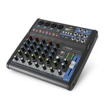 Mixer de Áudio Pyle PMXU63BT - 6 Canais, USB e Bluetooth