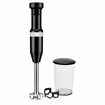 Mixer de Mão Kitchenaid Black Matte com Velocidade Variável, Capacidade de 0,7 Litros - KEB53APANA Mixer de Mão Kitchenaid Black Matte com Velocidade Variável, Capacidade de 0,7 Litros - KEB53APANA