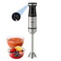 Mixer De Mão Triturador 1000w Com 4 Lâminas Em Aço Inox E Velocidade Ajustável 110v Mixer De Mão Triturador 1000w Com 4 Lâminas Em Aço Inox E Velocidade Ajustável 110v