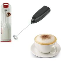 Mixer de metal cabo plastico preto / branco 20cm a pilha