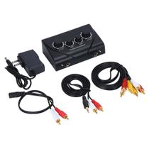 Mixer de Som de Karaokê Portátil e Profissional - Sistema de Áudio Digital