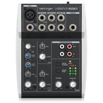 Mixer De Som Interface Profissional Behringer XENYX 502S