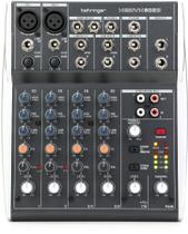 Mixer de streaming analógico Behringer Xenyx 802S de 8 canais Mixer de streaming analógico Behringer Xenyx 802S de 8 canais