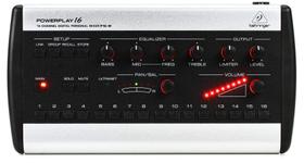 Mixer Digital Pessoal Behringer Powerplay P16-M - 16 Canais Mixer Digital Pessoal Behringer Powerplay P16-M - 16 Canais