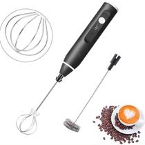 Mixer Elétrico 2 em 1 Recarregável Praticidade em Bebidas