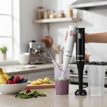 Mixer Elétrico Com Copo 700ml Startools 127v 220v Sortido Preto Branco