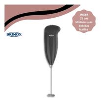 Mixer Elétrico Inox Bebidas Leite Capuccino Brinox