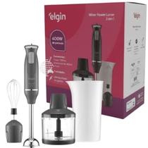 Mixer Elgin Power Lunar 3 Em 1 600w 700ml Aço Inox Grey 110v Mixer Elgin Power Lunar 3 Em 1 600w 700ml Aço Inox Grey 110v