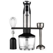 Mixer EOS 3 Em 1 12 Velocidades 850W Inox e Preto EMX03 110V Mixer EOS 3 Em 1 12 Velocidades 850W Inox e Preto EMX03 110V