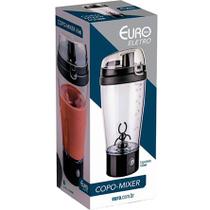 Mixer Euro Home A Pilha Com Copo 450Ml Preto Mixer Euro Home A Pilha Com Copo 450Ml Preto