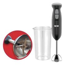 Mixer Inox Triturador Batedor Compacto Resistente 300w Cor Preto Mixer Inox Triturador Batedor Compacto Resistente 300w Cor Preto