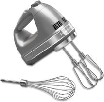 Mixer KitchenAid 7 velocidades com Turbo Beater II e Pro Whisk - Prata Contour