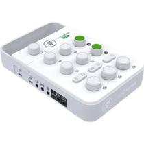 Mixer Mackie M-Caster Live Portátil para Streaming, Branco