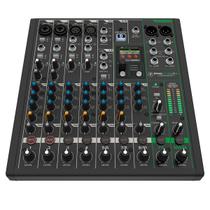Mixer Mackie ProFX10v3+ de 10 canais com USB e efeitos aprimorados