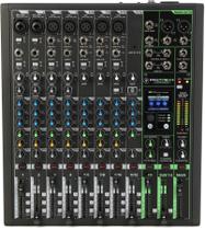 Mixer Mackie ProFX12v3+ de 12 canais com 7 pré-amplificadores de microfone USB-C