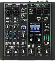 Mixer Mackie ProfX6v3+ de 6 canais com efeitos, USB e Bluetooth