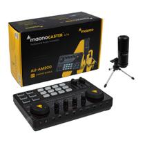 Mixer Maonocaster Au-am200s1 + Microfone Condensador Podcast