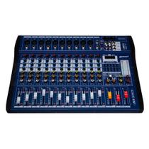 Mixer Mesa de Som 12 Canais Lexsen LMX12USB