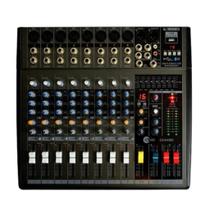 Mixer Mesa de Som 8 Canais Custom Sound Com USB e BLUETOOTH CMX 8C Mixer Mesa de Som 8 Canais Custom Sound Com USB e BLUETOOTH CMX 8C