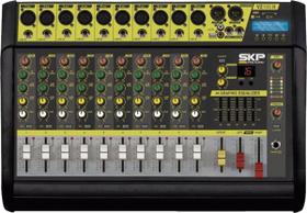 Mixer Mesa De Som Amplificada Skp 10 Canais Vz-100II Usb 200