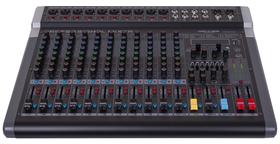 Mixer mesa de som dvx12 de 24bits 12 canais 99 efeitos dsp Mixer mesa de som dvx12 de 24bits 12 canais 99 efeitos dsp