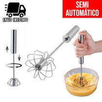 Mixer Misturador Giratório Fue Semi-Automático para Cozinha Batedor de Ovos e Cremes