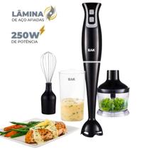 Mixer Moedor Alimentos Batedor Misturador Elétrico 3 Em 1 Mixer Moedor Alimentos Batedor Misturador Elétrico 3 Em 1