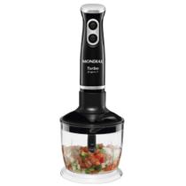 Mixer Mondial Turbo 3 em 1 350W M-14 - 77058-02 Preto 220 VOLTS