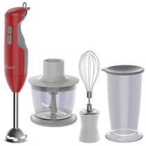 Mixer Oster FPSTHB2615R 220V Delight Vermelho 3 em 1 Função Turbo 250W de Potência Mixer Oster FPSTHB2615R 220V Delight Vermelho 3 em 1 Função Turbo 250W de Potência