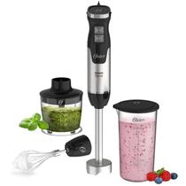 Mixer Oster Inox 3 Em 1 Potente 750W Copo Tampa Mini Mixer Oster Inox 3 Em 1 Potente 750W Copo Tampa Mini