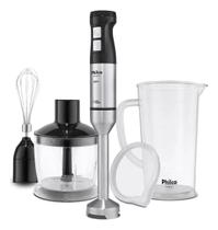 Mixer Philco Pro Max 800w Inox 24 Velocidades Lâmina Inox