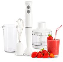 Mixer Portátil 250w Batedor Potente Triturador Bak 220V -Branco