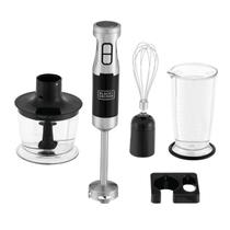 Mixer Portátil Black+Decker Mini Processador Vertical 3 em 1