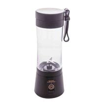 Mixer Portátil de Plástico com Entrada USB Preto Lyor