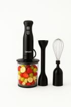 Mixer Power 3 em 1 turbo processador Lenoxx PMX411 127V 200W preto