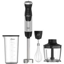 Mixer power oster 3 en 1 omix570 220v 750w inox c/ preto