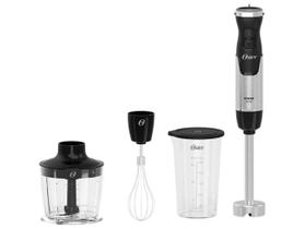 Mixer Power Oster OMIX570 127V Black Inox 3 em 1 Lâminas em Aço Inox 750W Preto